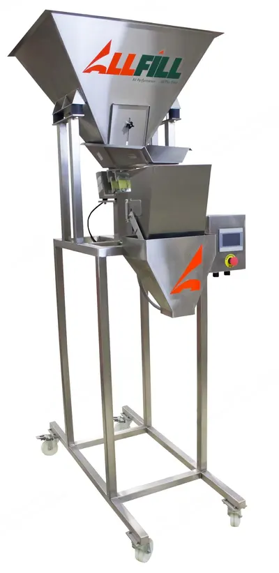 NovaStar, F100-E-1, Filling Machine, 900 Containers Per Hour, 3.5 Cubic Feet Hopper, 120V