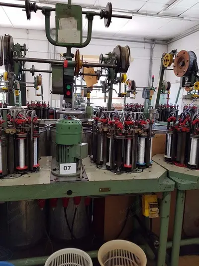 Herzog, HP 12-12/100, Braiding Machines, 12 Carriers, 100mm Pitch