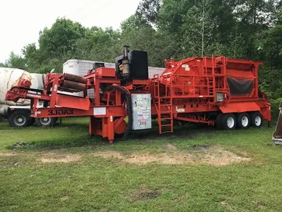Eagle Crusher, 500-05CV, 1999, Portable Impact Crushing Plant, 100-150 TPH, John Deere Diesel Drive, 33x32 inch Feed Opening