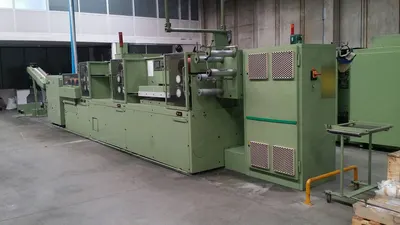 NSC Schlumberger, TB-10, Stretch Breaking Machine, Upgraded TB-11, with Creel, Heater Plates, Steamer Device