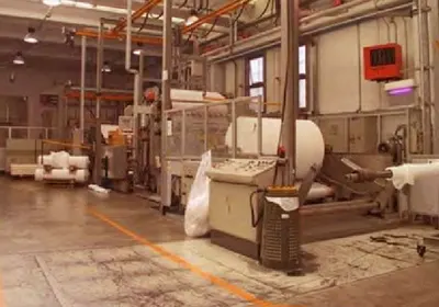 Nordson, Hotmelt Line, 1670mm Working Width, with Unwinder, Slitter, Rewinder, Flexo Printer
