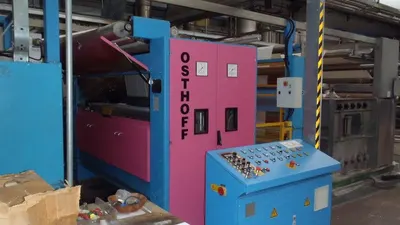 Osthoff, U97/3, 2007, Singeing Line with Desizing, 2000mm Working Width, 2 Burners