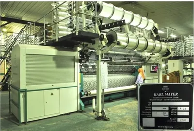Karl Mayer, JL65/1F, 2007, Lace Knitting Machine, 134 Inches, E24 Gauge