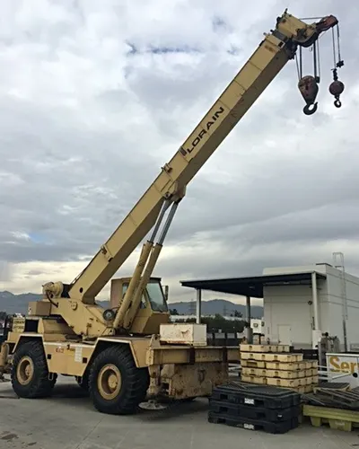 Lorain, LRT 300, 1988, 30 Ton, All Terrain Crane, Detroit 6-53 Engine