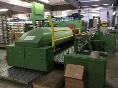 Karl Mayer, Economatic EOM, 2000, Sectional Warper, 2200mm Width, with Benninger Creel