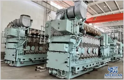 MAN, 8L27/38, 2640kW, 720 RPM, 8 Cylinders, Four Stroke Marine Engine