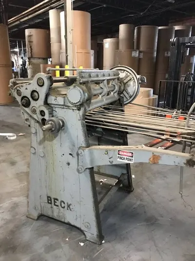 Beck, 36 Inch Sheeter, 48 Inch Tape Delivery Section