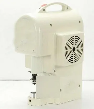 NovaStar, FM140, Mask Cutting Hole and Fixing Breathing Valve Machine, Semi-Automatic, 40 pcs/min, 26.8mm Hole Diameter