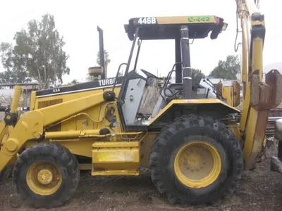 Caterpillar, 446B, 2002, Backhoe Loader, 4-in-1 Bucket, Extendahoe, 24-inch Bucket