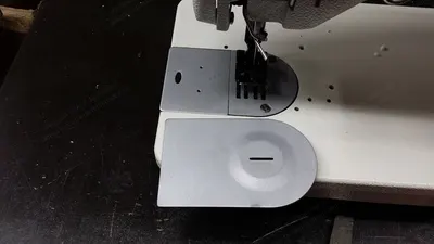 NovaStar, BW142, Long Arm Sewing Machine, Mattress Label Application, with Puller