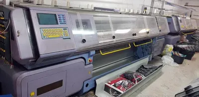 Stoll, CMS 402, Flat Knitting Machine, Width 2300mm, Gauge E-7