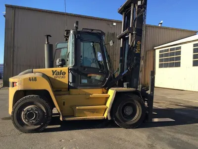 Yale, GDP230, 2012, Pneumatic Lift Forklift, 23000 lbs Capacity, Diesel, Sideshift and Fork Positioner