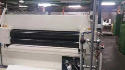 Meyer, KFK-E, 2013, Double Belt Flat Bed Laminator, Width 1900mm