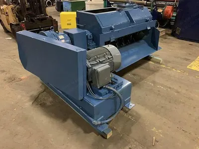 Maren, Model 60, Corrugated Box Shredder, 50 HP, with Incline Conveyor and Dumper