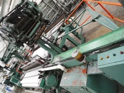 Iwer, Shuttleless Loom, Dobby, 20 Harness Capacity, Central Tucking, Creel Feed