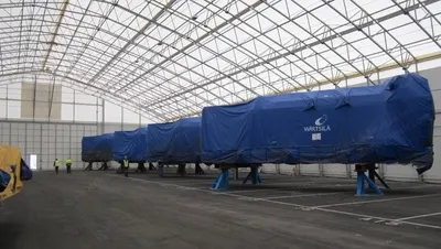 Wartsila, 20V34DF, 52.2 MW, 11 kV, 50 Hz, 6 Units
