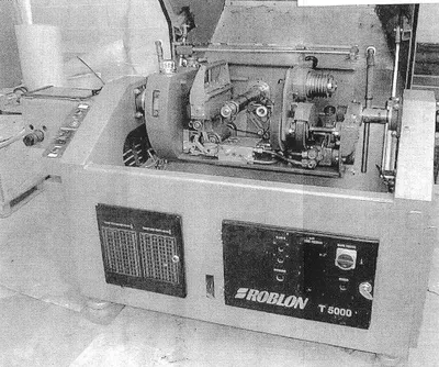 Roblon, T5000, 1991, Twisting Machine, 1 Spindle, Cross Cone Take Up