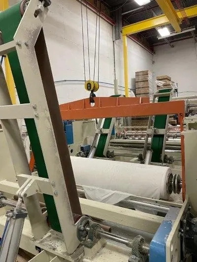 Baosuo, PF-EA-2900, 2020, Slitter Rewinder, Width 2845mm, 3 Unwinds, 400 mpm