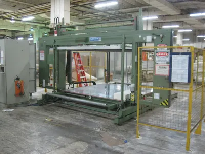 Fecken Kirfel, C51, 2001, 2500x2500mm Table Size, 1300mm Max Bun Height, Computerized Foam Profile Saw