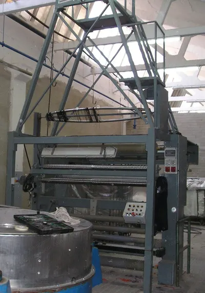 Erhardt + Leimer Detwisting Machine, 1800mm Working Width, Plaiter Exit