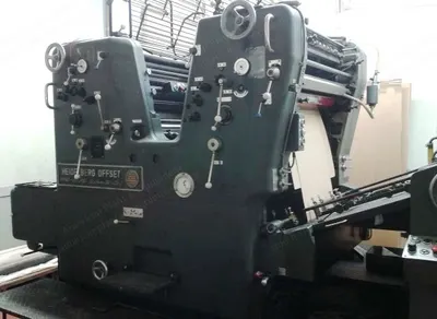Heidelberg, SORM Z, 1974, 2 Colors, 52x72cm, Overhauled 1998