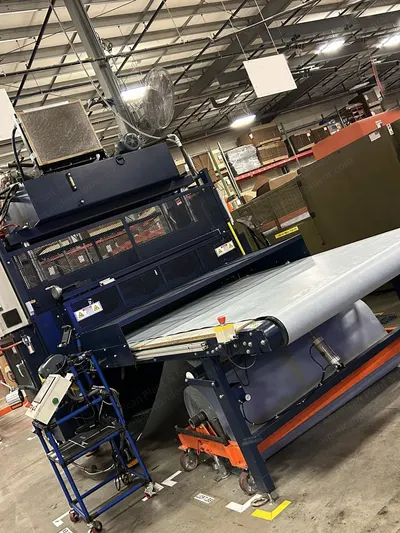 Ttarp, Automatic Die Cutting Press, 2016, 100 Ton, 60x32 inch, Belt Feed
