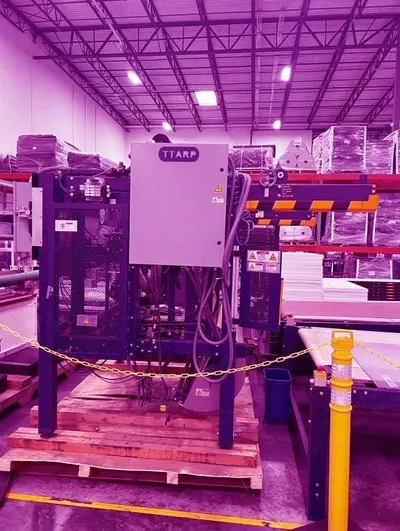 Ttarp, HL-60, 2018, 60" Width, Sheet to Sheet, Hot Air and Heated Drum Bonding