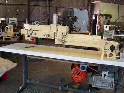 Cordes, Supercombo 4, Longarm Label Sewer and Quilt Repair Workstation, 1200mm Underarm Clearance, 4 Inch Footlift