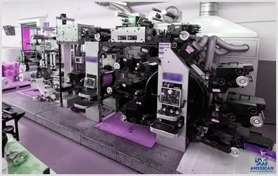 Labelmen, PW-260-R7C, 2006, 7-Color Letterpress, 260mm Web Width, 1-Color Flexo, UV Dryer