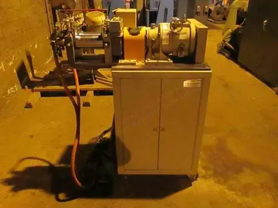 Brabender, PM-2000, Two Roll Mill, 4x8 inch, 2 HP