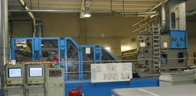 Nomaco, Nonwoven Needle Felt Punch Production Line, 2000, 5500mm Width, 960 kg/h Capacity