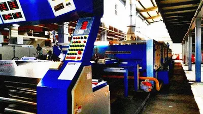 Ehwa Suntex Stenter, 3000mm, 7 Chambers, Gas, 2012