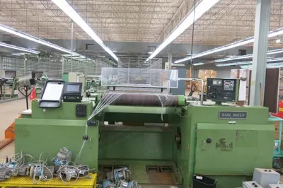 Karl Mayer, DS 42/40, 2000, Direct Warper, 42x40in Beam Capacity, Antistatic Bars, Yarn Inspection