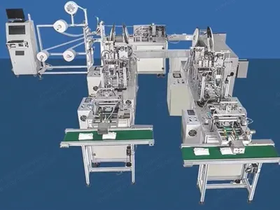 NovaStar, FM161, Semi-Automatic Mask Production Line, 100 Masks/min, 3-Layer, with Packing Machine