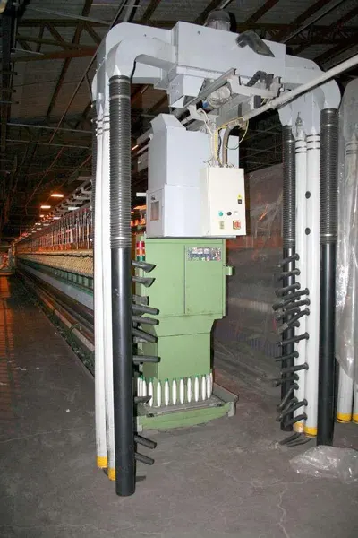 Cognetex, Idea-73R, 2001/2004, Long Staple Spinning Machines, 720 Spindles, Linked with Murata 21C Autoconers