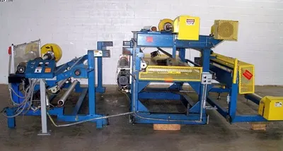 Laminating Line, 66 inch Working Width, Heated Platen, 17x10 ft OAD