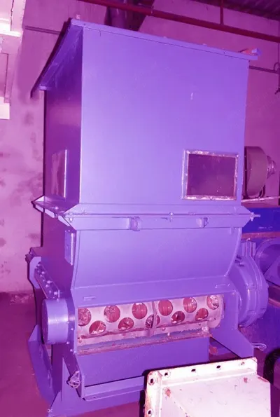 Vecoplan, Paper Recycling Line, 1 Ton/hr Capacity, with VAZ 100/80U Shredder and Essegi HPCF 600 Bagger