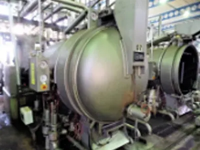 Loris Bellini, RBNO, 1996, Horizontal Yarn Package Dyeing Unit, 1400kg Max Capacity, 5 Bar