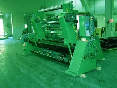 Web Tech, 250032, 2003, Shaftless Floor Pick Up Unwind, 64" Width, 60" Diameter Capacity
