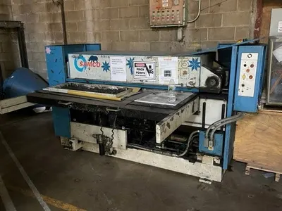 Samco, TC-75, Full Head Hydraulic Die Cutter, 75 Ton, 67x32in, Sliding Table
