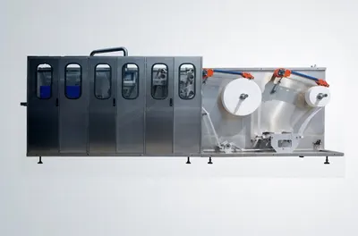 NovaStar, WP140, Automatic Single Tissue Flat Type Wet Wipes Machine, 80-250 bags/min, 220V