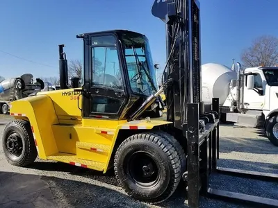 Hyster, H360HD, 2007, 36000 lbs Capacity, Standard Mast, Sideshift, Fork Positioner