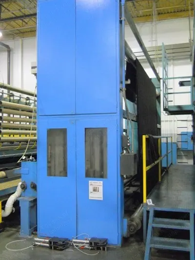 Richard Turner, Accumulator for Nonwoven Fabric, 1994, 6000mm, Counter Weight Type, 24m Capacity