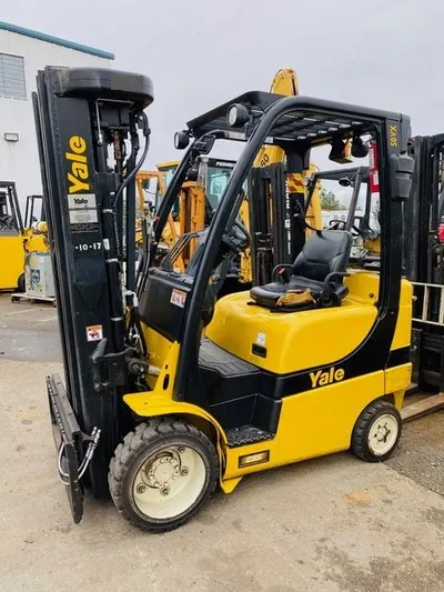 Yale, GLC050VX, 2016, 5000 lbs Capacity, Quad Stage Mast, LP Gas