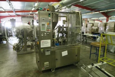 Comadis, 3 C155/C46/93, 1993, Plastic Tube Filler, 10mm to 50mm Tube Diameter, 2ml to 250ml Filling Volume, 90 Tubes/Min