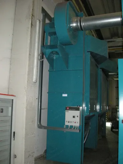 Lafer, GRI 228, 2008, Double Raising Machine, 2400mm Working Width, Filter Suction System