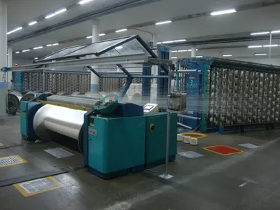 Benninger, Ben-Direct 1000, 1998, Warping Machine, 2200mm Working Width, V-Type Creel, 714 Creel Capacity