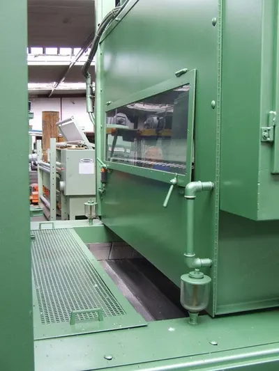 Mohr, CWB16-72-1.5D/A16, 1990, Belt Dryer for Fiber, 1500mm Wide, Steam-Heated, 3 Bays