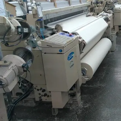 Tsudakoma, Zax E, 2002, Airjet Loom, 2100mm Working Width, Staubli Cam Motion, 2 Colors