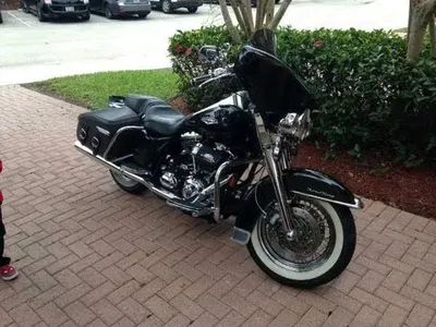 Harley Davidson, Road King Classic, 9030 Miles, Screamin' Eagle, Custom Batwing Fairing